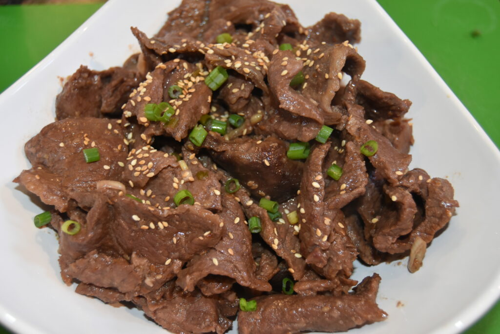 Korean Bulgogi Garlic Sesame Beef Why Go Out To Eat