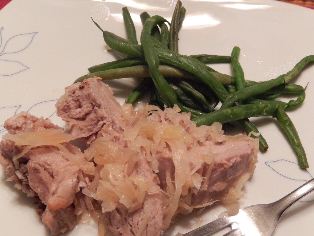 2016 Is Here! Pork Tenderloin with Sauerkraut | Why Go Out To Eat?