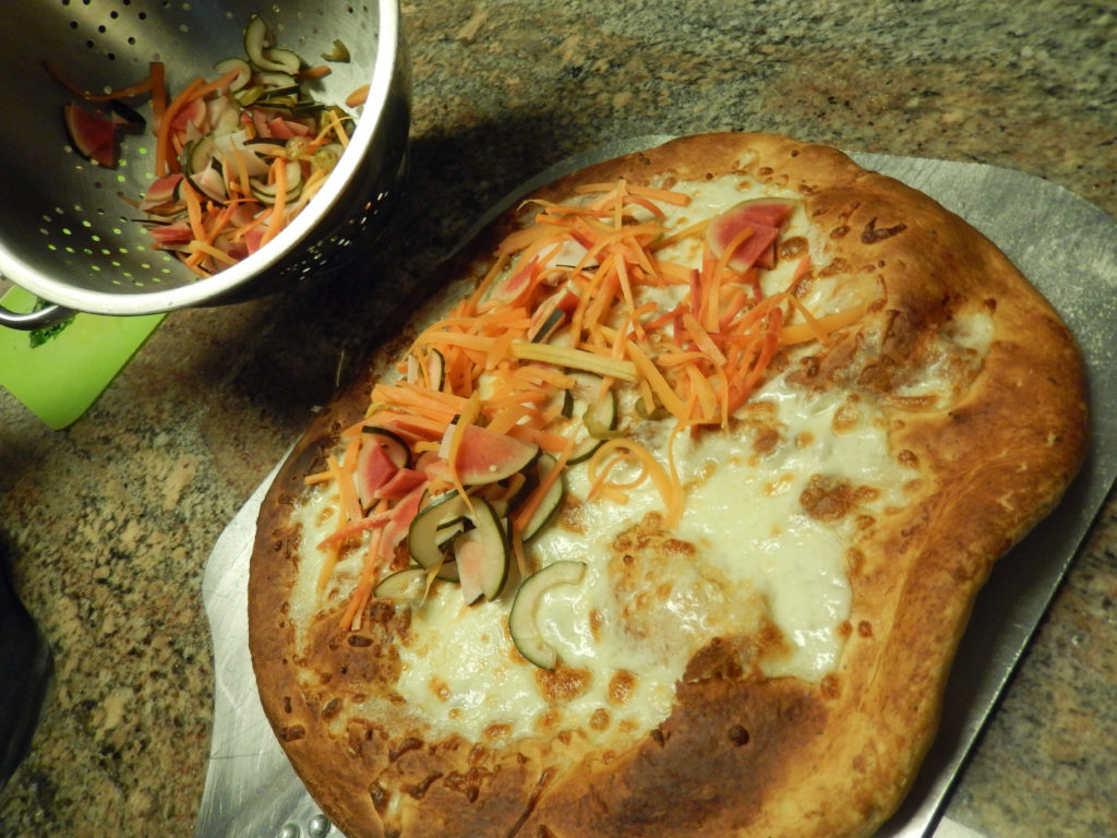 Pickled Veggie Pizza! Banh Mi Pizza Why Go Out To Eat?