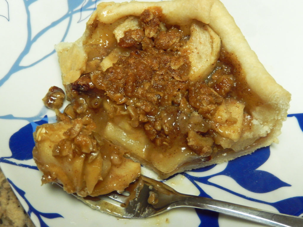 As American As . . . Crumb-Topped Apple Slab Pie | Why Go Out To Eat?