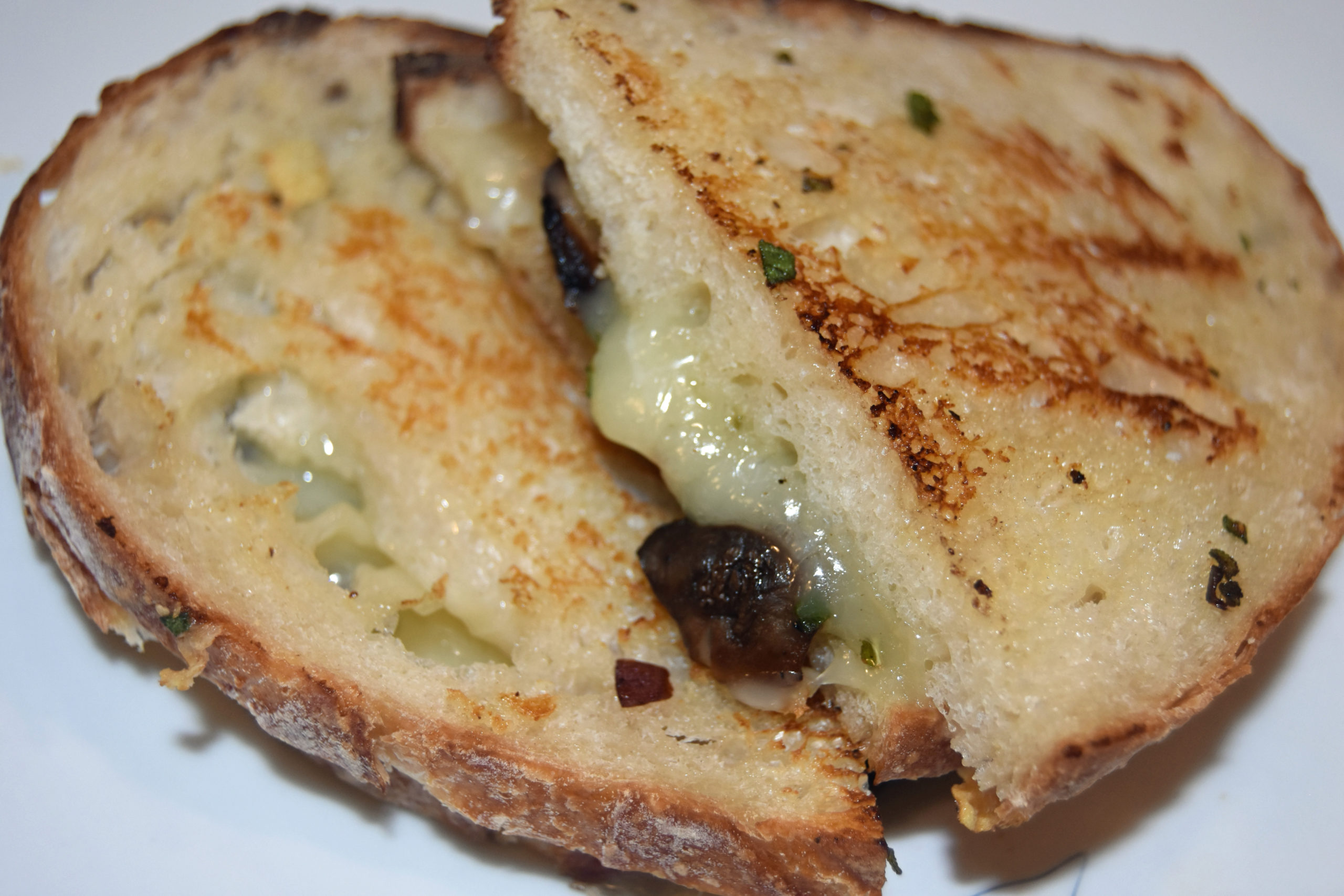 More Than A Poultry Herb – Grilled Mushroom & Fontina Sandwich | Why Go ...